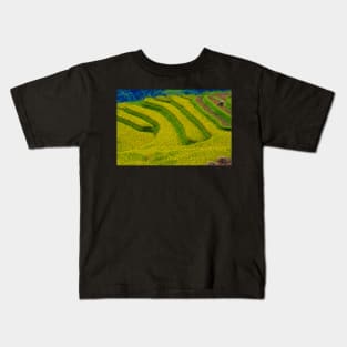 Rice Terrace. Kids T-Shirt